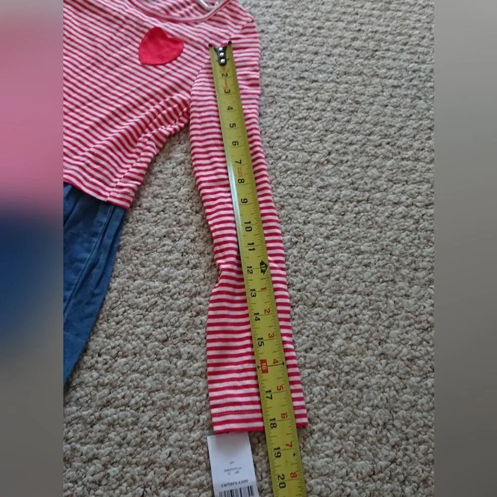 Carter's Striped Chambray Dress size 12